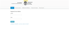 Desktop Screenshot of guarani-economicas.unlp.edu.ar