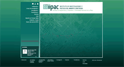 Desktop Screenshot of iipac.unlp.edu.ar