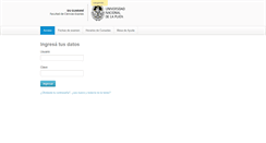 Desktop Screenshot of guarani-exactas.unlp.edu.ar