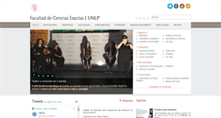 Desktop Screenshot of exactas.unlp.edu.ar