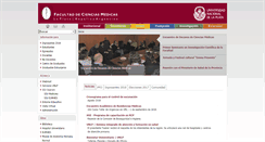 Desktop Screenshot of med.unlp.edu.ar