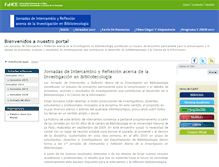 Tablet Screenshot of jornadabibliotecologia.fahce.unlp.edu.ar